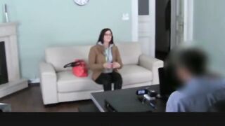 FakeAgent. Horserider does anal for cash. (Mira Sunset)