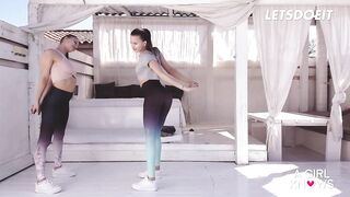 Stella Flex, Mia Split, Lena Love & Arteya Have A Naughty Lesbian Affair Full Scene