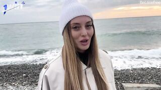 A pretty tourist gave herself in a hotel at the resort on the first day *BeLOVEfree