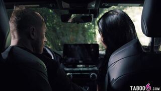 Asian MILF stepmom had stepson wear stepdad his military uniform