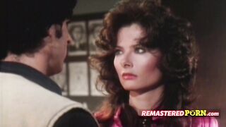 Vintage cowboy couple engage in steamy sex