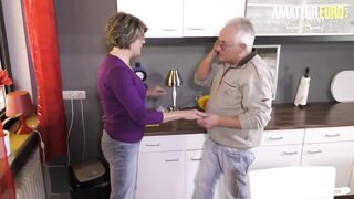 Mature German Bitch Gets Pounded Good By Old Jock - AMATEUR EURO