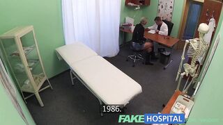 FakeHospital Fortunate hot patient is enticed by nurse and doctor