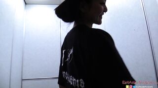 Japanese Cutie Bang in Public in Asia - Rae Lil Ebony x Jay Bank