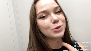 Stuck in an elevator with an lewd neighbor. I gave him a oral pleasure and this chab fucked me in the pussy