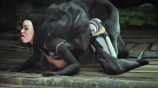 3D Bitches Love Their Pets