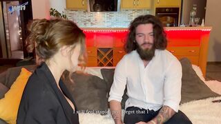 The Stepmom was Without Touch, but Gave It to Anal after a Light Massage