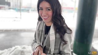 Public Agent - Beauty screws on the educate for money