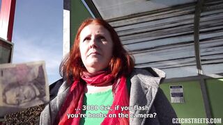 Czech Streets – Luxurious MILF fucked in a Public Bus