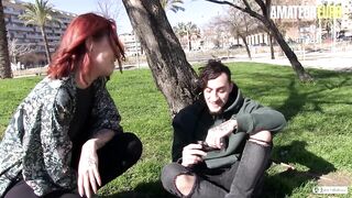 LASFOLLADORAS - Spanish Porn Star Silvia Rubi Picks Up Amateur Guy To Ride Him - AMATEUREURO