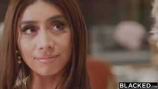 BLACKED Curvy Female-Taskmaster Violet Ditches BF For Jason's BBC