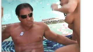 Jenaveve Jolie August Poolside 3-Some