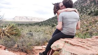 Cute Pair have Sex on Public Trail - LindseyLove