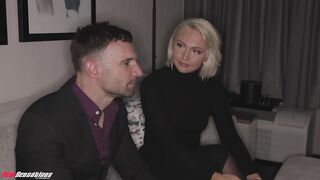 Fresh Sensations - Hot Golden-Haired Cheating Wife Falls Right To Her Knees (Bambi Barton)