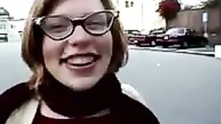 English Beauty Flashing In Public BVR