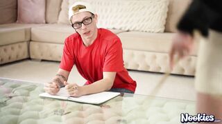 NOOKIES Skinny 60 year Old Granny Jacy BANGS Students