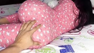 My 18 Year Old Stepdaughter's Booty with Big Booty Cheeks