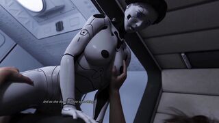 Projekt Passion Busty AI Sex Robot Gets Anal Fucking by Big Dick with Big Bouncing Tits