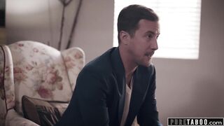 PURE TABOO Father & Teacher Conspire to double penetration Teen Step-Daughter