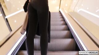 Risky Oral-sex in the Dressing Room - Amateur Teen Shaiden Rogue