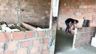 I bang my boss's biggest twat for the first time and I cum inside her