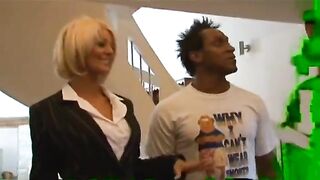 Tia Layne Riding Big Black Weenie