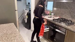 The babysitter does sexual overtime whilst my husband is in the room