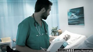 PURE TABOO Perv Doctor gives Teen Patient Snatch Exam
