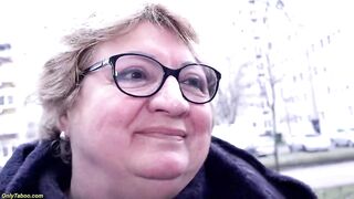 extreme bulky belly grandma hard screwed