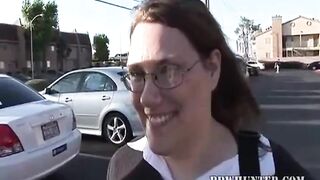 Lorelie hot BBW fucked by a BBW hunter