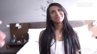 Latin Hottie Indira Uma Has Her Teen Snatch Covered In Oil Then Drilled Deep - CARNE DEL MERCADO