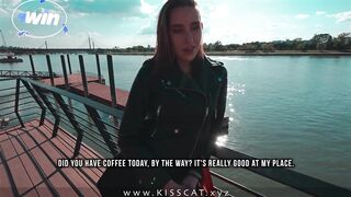 Don't Cum Inside MILF if Pulled off Bang-Rubber to fuck! Public Pickup ended with Pregnancy