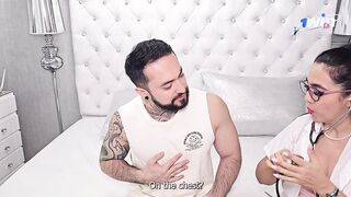 Doctor Sarah cures her patient with her big ass, draining jizz is her specialty