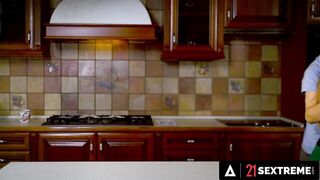 21 SEXTREME - Nasty Nanny Gives A Tit Job And Gets Her Snatch Fucked By The Male She Was Babysitting