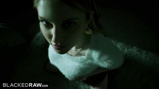 BLACKEDRAW Golden-haired Chick Gets Dominated by Giant BBC