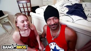 BANGBROS - Hawt Hottie AJ Applegate getting her Large Booty Screwed with BBC