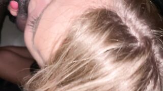 Golden-haired College Teen Sucks 9 Inch BBC for Large Facial Sc: @IV.x.vi_collective