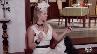 PinUp Babe Violette Pink Seduces Boyfriend Into Passionate Bang - VIP SEX VAULT