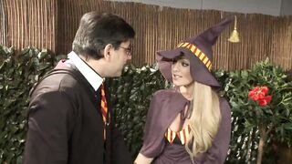 Henry Potter fucks all hara lot of Wizardy School hard & rough