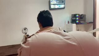 FRIEND DRINKED AND GOT EAGER WANTING TO ROLLS AFTER THIS HOTTIE SAW ME HITTING A