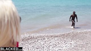 BLACKED this Hawt Wife was looking for some Joy on Vacation