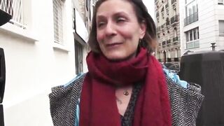 Kinky french older wife gets fucked by a stranger