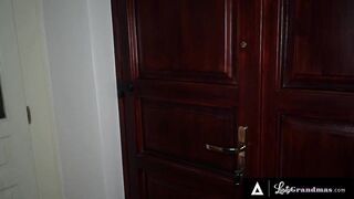 LUSTY GRANDMAS - Lascivious Granny Gets Her Old Pussy Drilled Hard By Her Lover