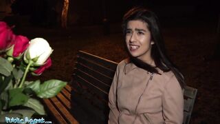 Public Agent Aaeysha gets drilled on Valentines Day in a hotel room