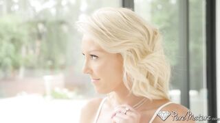 Golden-Haired stepmom laura bentley rewards stepson