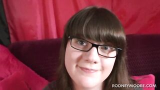 Fat Nerdy Curvy PAWG Samantha Anal Facial Glasses Big Butt BBW Assfucked