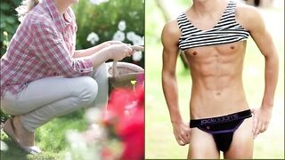 Slideshow - Backyard Boys (MILFS and outdoor CFNM softcore)