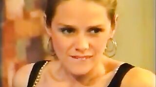 French whore group-banged in stockings