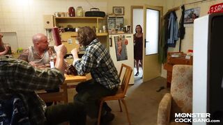 MONSTER SCHLONG GANG e02: Tiny Stepdaughter Shared with Boy-friends