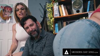 Mature Couple Entice Babe Into Cheating